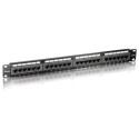 Equip 24-Port Cat.5e Unshielded Patch Panel, Black