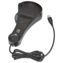 Manhattan Wireless Linear Handheld CCD Barcode Scanner, Bluetooth, 500mm Scan Depth, up to 80m effec