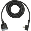 Brennenstuhl H05VV-F3G1.5 power extension 5 m 1 AC outlet(s) Indoor Black