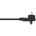 Brennenstuhl H05VV-F3G1.5 power extension 5 m 1 AC outlet(s) Indoor Black