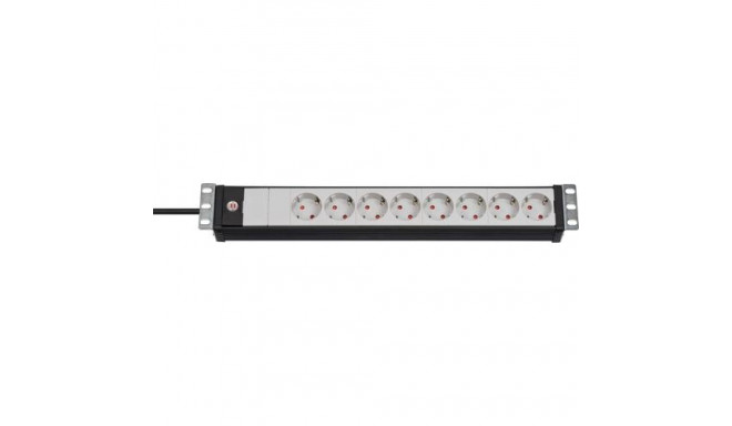 Brennenstuhl 1156057028 power distribution unit (PDU) Black, Grey