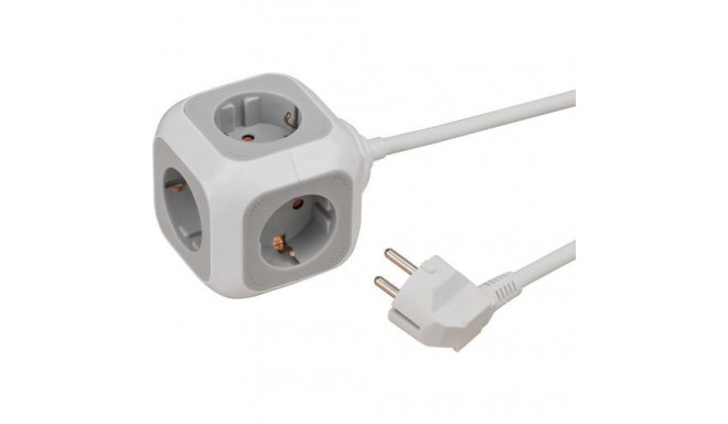 Brennenstuhl 1150090 power extension 1.4 m 4 AC outlet(s) Indoor White