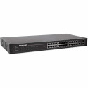 Intellinet 24-Port Network Switch, 24-Port (RJ45), Rackmount, Gigabit, 4 SFP, Ethernet Web-Smart, 10