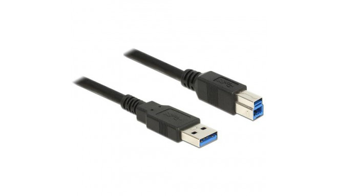 DeLOCK 85070 USB cable USB 3.2 Gen 1 (3.1 Gen 1) 5 m USB A USB B Black