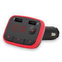 Savio TR-10 FM transmitter Bluetooth/USB Black