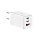 Baseus GaN5 Pro Universal White AC, USB Fast charging Indoor