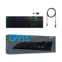 Logitech G G915 LIGHTSPEED Wireless RGB Mechanical Gaming Keyboard - GL Tactile