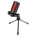 Savio wired gaming microphone with backlight tripod USB SONAR PRO Black, Red Game console microphone