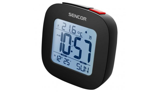 Sencor SDC 1200 B alarm clock Digital alarm clock Black