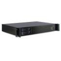 Inter-Tech 1.5U-1528L Rack Black