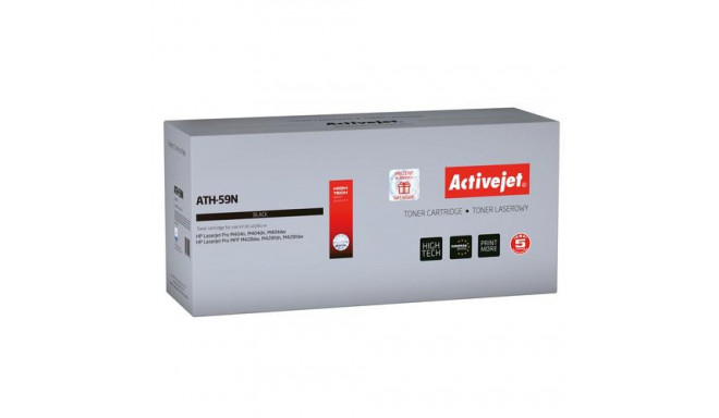 Activejet ATH-59N toner (replacement for HP 59A CF259A; Supreme; 3000 pages; black)- Without chip