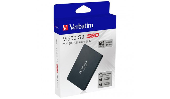 Verbatim Vi550 S3 SSD 512GB