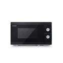 Sharp YC-MS01E-B microwave Countertop Solo microwave 20 L 800 W Black