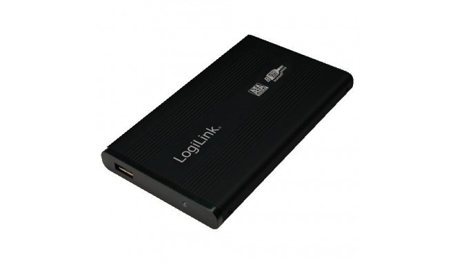 LogiLink UA0106 storage drive enclosure Black 2.5&quot; USB powered