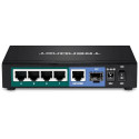 Trendnet TPE-TG611 network switch Gigabit Ethernet (10/100/1000) Power over Ethernet (PoE) Black