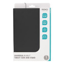 Deltaco TPF-1220 tablet case 25.6 cm (10.1&quot;) Folio Black