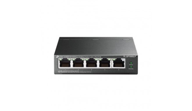 TP-Link 5-Port 10/100Mbps Desktop Switch with 4-Port PoE