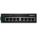 Trendnet TI-E80 network switch Unmanaged Fast Ethernet (10/100) Black