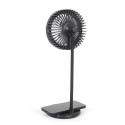 Gembird TA-WPC10-LEDFAN-01 household fan Black