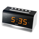 Sencor SDC 4400 alarm clock Digital alarm clock Black, Silver