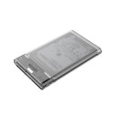 UNITEK S1103A storage drive enclosure HDD/SSD enclosure Transparent 2.5&quot;