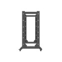 Lanberg OR01-6827-B rack cabinet 27U Freestanding rack Black