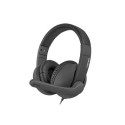NATEC Rhea Headset Wired Head-band Gaming Black