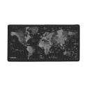 NATEC Time Zone Map Maxi Black, Grey