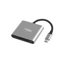 NATEC Fowler Mini USB 2.0 Type-C Grey