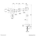 Neomounts desk monitor arm