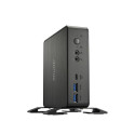 Shuttle XPC Nano PC NC40U, Intel Celeron 7305U, 1x HDMI, 1x DP,1xUSB-C/DP, 6x USB3.2, 1x 2.5&quo