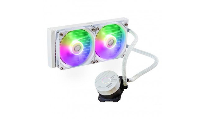 Cooler Master MasterLiquid 240L Core ARGB White Processor Liquid cooling kit 12 cm