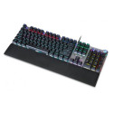 iBox AURORA K-3 keyboard Gaming USB QWERTY Black, Silver