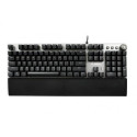 iBox AURORA K-4 keyboard Gaming USB QWERTY Black, Silver