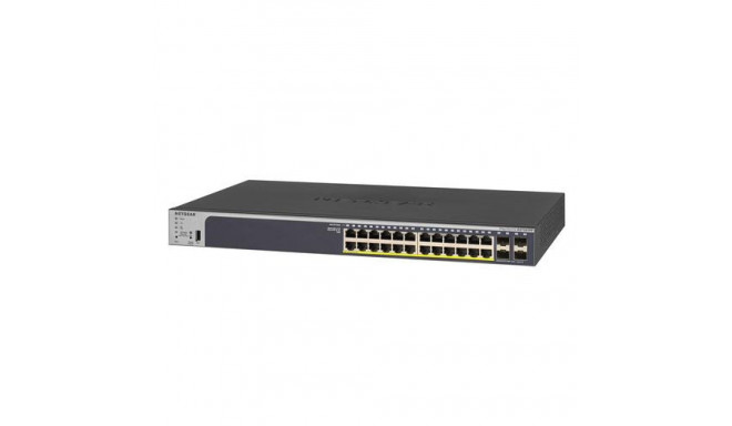 NETGEAR GS728TPP Managed L2/L3/L4 Gigabit Ethernet (10/100/1000) Power over Ethernet (PoE) 1U Black