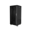 Lanberg FF01-6627-12B rack cabinet 27U Freestanding rack Black