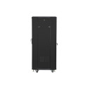 Lanberg FF01-6627-12B rack cabinet 27U Freestanding rack Black