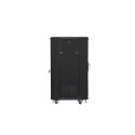 Lanberg FF01-6622-12B rack cabinet 22U Freestanding rack Black