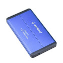 Gembird EE2-U3S-2-B storage drive enclosure HDD enclosure Blue 2.5&quot;