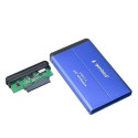 Gembird EE2-U3S-2-B storage drive enclosure HDD enclosure Blue 2.5&quot;