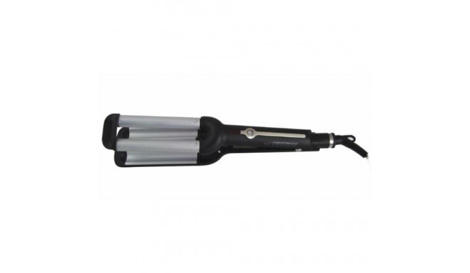 Esperanza EBL013 hair styling tool Curling iron Black, Silver 55 W 1.8 m