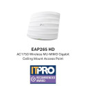 TP-Link Omada AC1750 Wireless MU-MIMO Gigabit Ceiling Mount Access Point