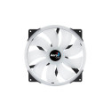 Aerocool DUO20 PC Fan 20cm ARGB LED Dual Ring Antivibration 6 Pins Black