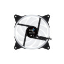 Aerocool DUO14 PC Fan 14cm ARGB LED Dual Ring Antivibration 6 Pins Black