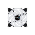 Aerocool DUO14 PC Fan 14cm ARGB LED Dual Ring Antivibration 6 Pins Black