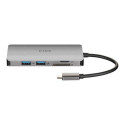 D-Link DUB-M610 notebook dock/port replicator Wired USB 3.2 Gen 1 (3.1 Gen 1) Type-C Aluminium, Blac