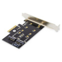 Digitus M.2 NGFF / NVMe SSD PCI Express 3.0 (x4) Add-On Card