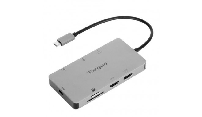 Targus DOCK423EU laptop dock/port replicator Wired USB 3.2 Gen 1 (3.1 Gen 1) Type-C Silver