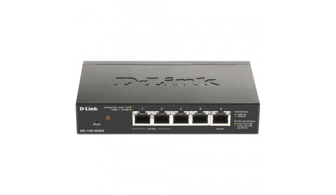 D-Link DGS-1100-05PDV2 network switch Managed Gigabit Ethernet (10/100/1000) Power over Ethernet (Po