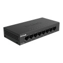 D-Link DGS-108GL Unmanaged Gigabit Ethernet (10/100/1000) Black